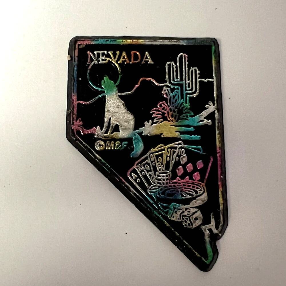 Nevada Refrigerator Magnet, Tourist Souvenir, Collectible
